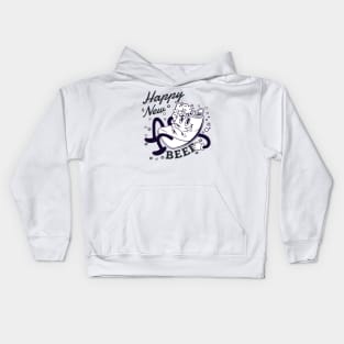 Happy New Beer Kids Hoodie